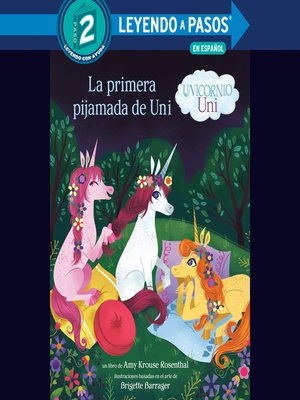 cover image of La primera pijamada de Uni